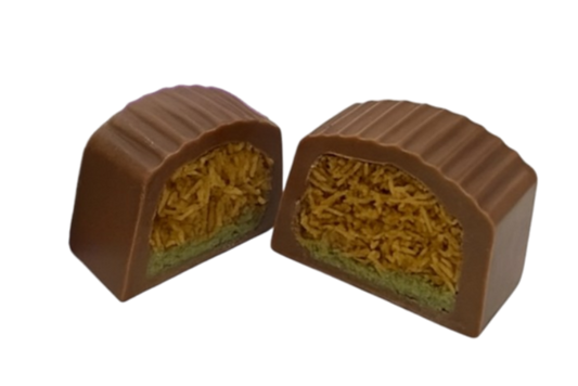 Kunafa Layered Milk Chocolate (320g)